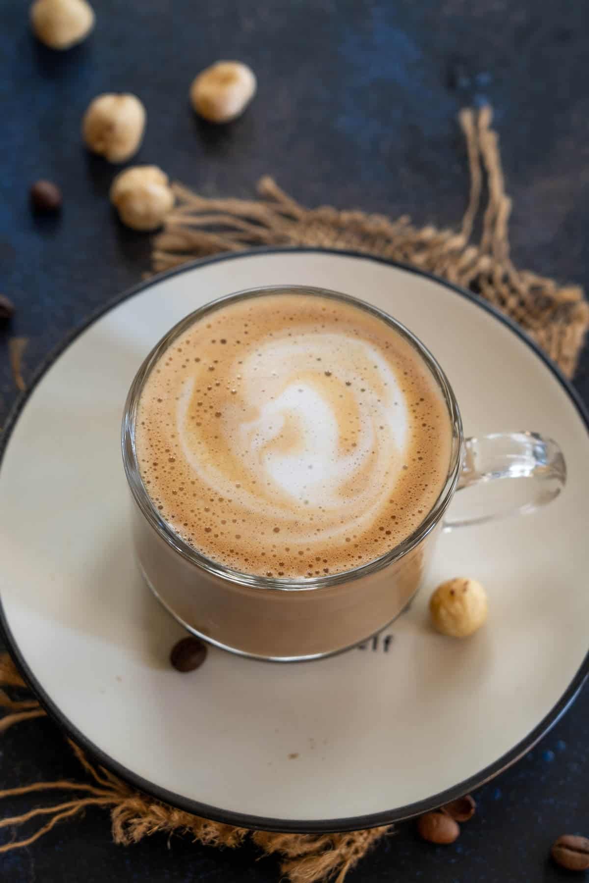 Hazelnut coffee 